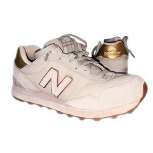 New Balance 515 V1 Gray and Gold  Womens Sneakers
